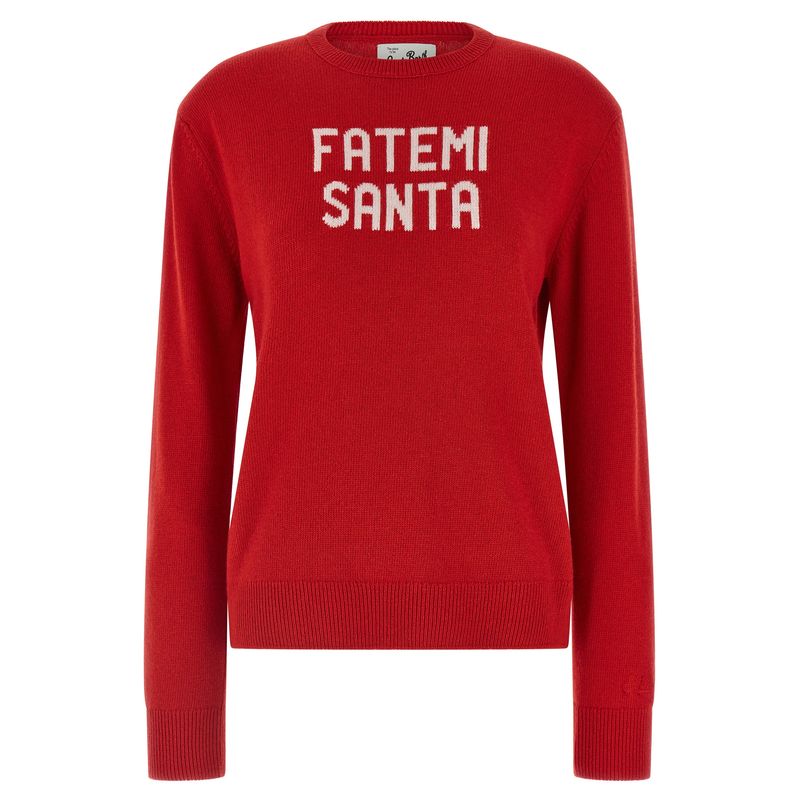 Mc2 Saint Barth Multicolor Wool Women's Cardigan
